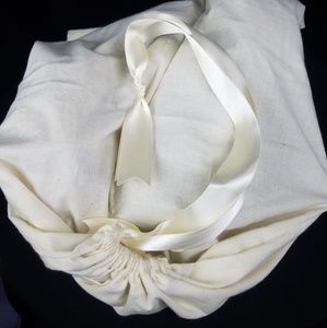 $3 Add on Shoe Dust Bag Cotton Muslin Drawstring